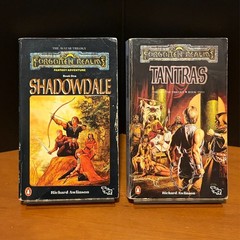 Forgotten Realms: Shadowdale & Tantras, Avatar 1-2 1989 Penguin Editions D&D Lot