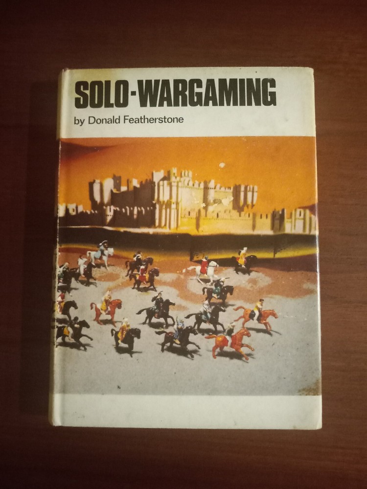 Solo Wargaming Donald Featherstone Original HARDCOVER 1973 VERY GOOD Wargames