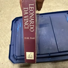 Leonardo Da Vinci by D. M. Field Multicolor Illustrated Hardcover Book