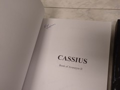 Awake Cassius Arise Book of Avenzyre I II III G B Macrae ~ All Signed by Author