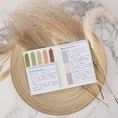 Enhanced Bible Study Experience with 225 Sticky Notes & 125 Tab Set in Vintage