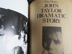 John Taylor Viva Rock Official Photo Gallery Japan Book Bind Poster Duran Duran