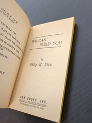 We Can Build You by Philip K. Dick DAW Paperback