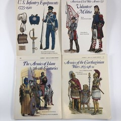 Osprey MEN-AT-ARMS [lot of 4] Armies of Islam Armis of Carthaginian 207 214 PB