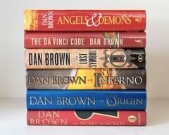 Dan Brown ROBERT LANGDON Complete Series Lot of 6 (#1-6) Set HC HARDCOVER Books