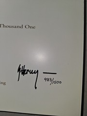 G. Harvey The Western Series 2001 Hardcover Art Book Signed 983/1500