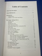 Harrington On Hold ‘Em Poker Volumes I & II, by Dan Harrington Paperback