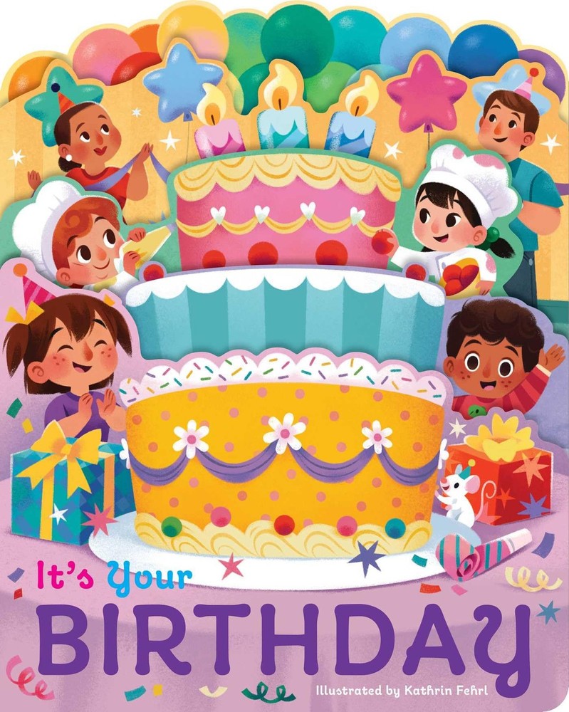 It’s Your Birthday: A lush multi-layered die cut reveal celebrating Birthdays, ,