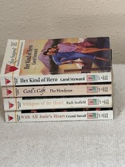 Steeple Hill Love Inspired Series Lot 4 Paperback Books