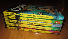 Club CSI Books #1-5 by David Lewman KIDS CRIME SOLVING FORENSICS