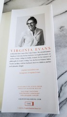 *Signed Title Page THE CORRESPONDENT Virginia Evans 2025 HC/DJ 20th Printing NEW