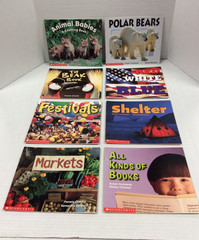 SCHOLASTIC EMERGENT READERS SERIES: SCIENCE & SOCIAL STUDIES Lot of 47 PB