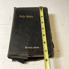 Vtg King James Version Holy Bible Red Letter Edition National Bible Press CRI