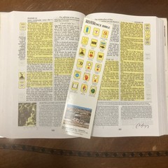 Kirban Reference Bible King James Version Hardcover w/DJ Preowned