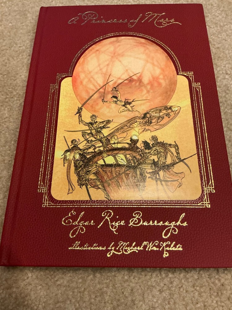 A Princess of Mars by Edgar Rice Burroughs IDW HC Illus by Michael W. Kaluta NM!