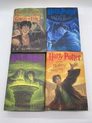 Harry Potter Hardcover Set First Edition 1-7 Set J.K. Rowling 1998 GOOD HCDJ