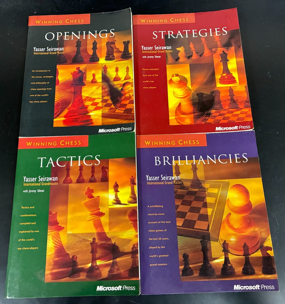 WINNING CHESS – Strategies, Tactics, Openings & Brilliancies – Seirawan – RARE!
