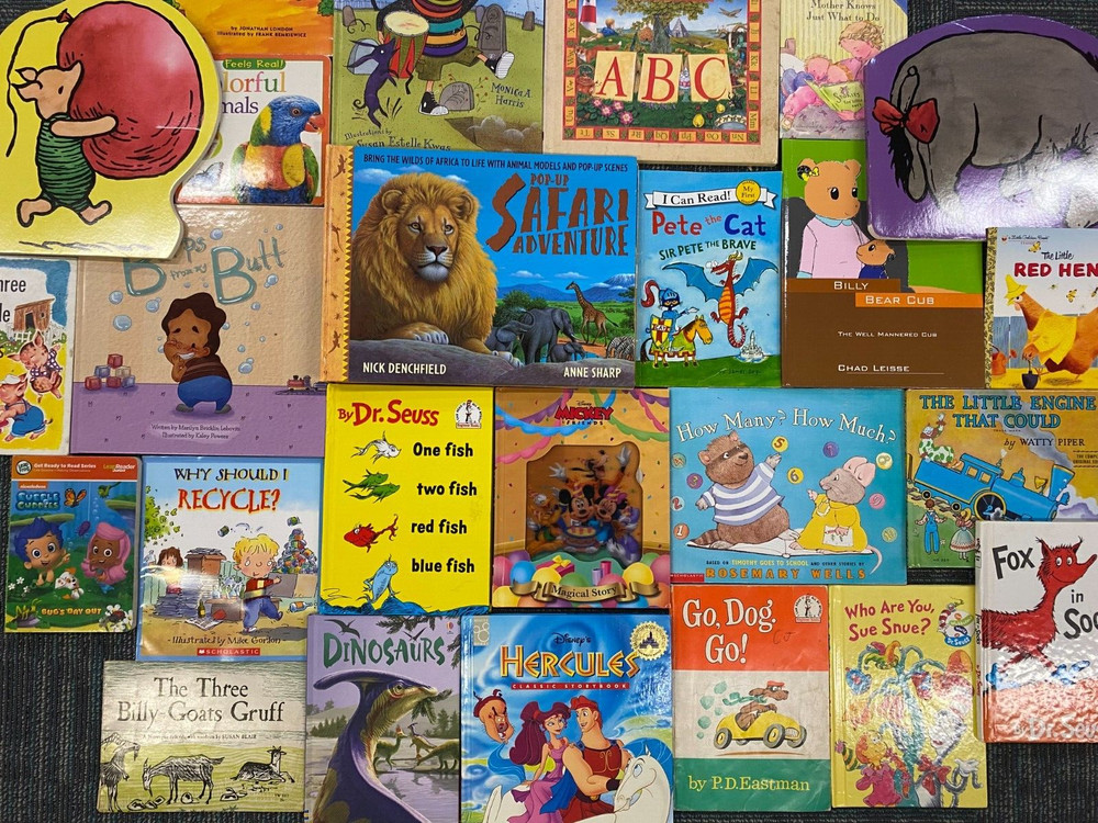 KID’S BOOKS RANDOM LOT of 20 Pre K – Kindergarten