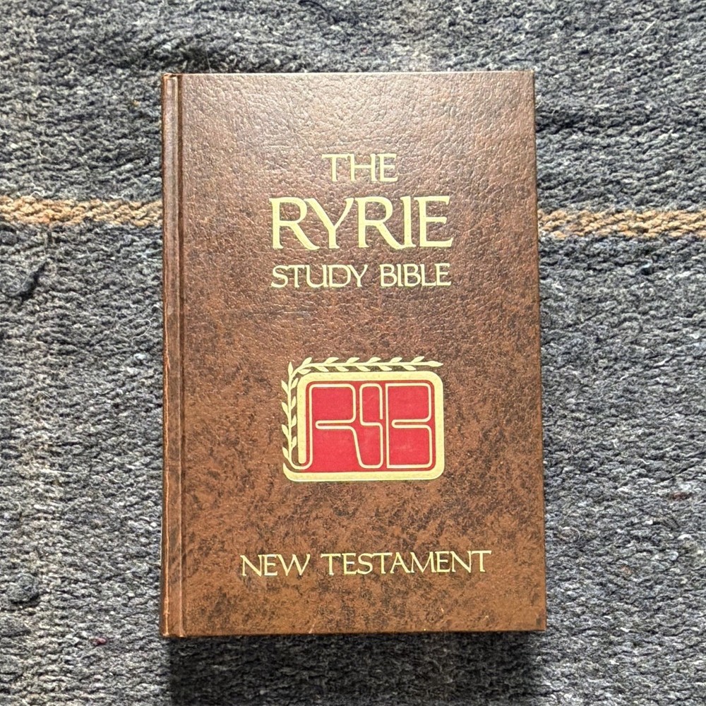 Ryrie Study Bible New Testament NASB HC Charles C. Ryrie Moody Press
