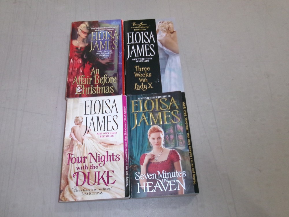 The Desparate Duchesses Series by Eloisa James (4 From Series) Lot 8553