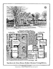 House Design Competitions – Book 11 Drawings – Detroit Free Press -1928