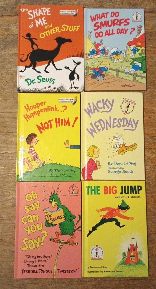 Lot of 6 Varied Dr Seuss Books