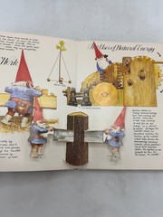 The Pop-Up Book of Gnomes Rien Poortvliet Wil Huygen 1979 Illustrated Abrams