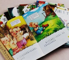 Bilingual Classic Fairy Tale Bedtime Story 20Set Eng.&Chinese Pinyin/中英双语小脚鸭绘本20
