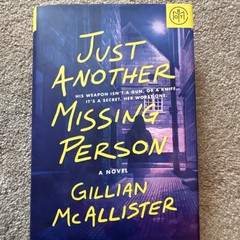 Just Another Missing Person by Gillian McAllister (2022, Hardcover) BOTM edition