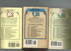 L.FRANK BAUM (3 PB) #7-8-12 (PATCHWORK GIRL OF OZ +TIK-TOK OF OZ+TIN WOODMAN OZ