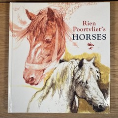 Rien Poortvliet’s Horses Book First Edition 1978 Hardcover with DJ Very Good