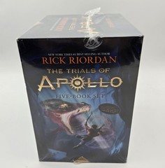 NEW SEALED The Trials of Apollo 5 Book Paperback Boxed Set by Rick Riordan