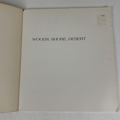 Woods Shore Desert A Notebook May 1968 Merton Thomas Paperback