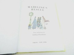 Madeline’s Rescue HC Book Ludwig Bemelmans Children Book 2002