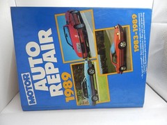 Motor Auto Repair Car Manual 1983 to 1989 Lg Hardback Cover