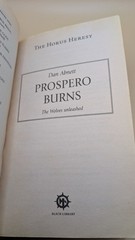Prospero Burns – Dan Abnett – Horus Heresy – Warhammer 40K – First Printing OOP
