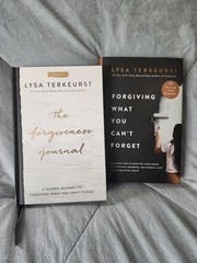Lysa TerKeurst Forgiving What You Can’t Forget & Forgiveness Journal 2020 HC NEW