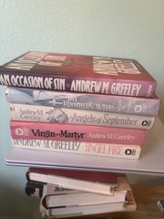 Andrew M. Greeley Lot of 5 Hardcover Books (See photos for titles)