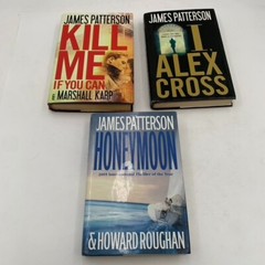 James Patterson Alex Cross Mixed Lot Of 10 Mixed Lot Read once HC/DJ See Pics