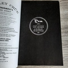 The Dirt Mötley Crüe Neil Strauss 2002 1st Paperback Rock Biography Dey St.