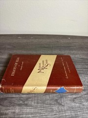 Essays Of Elia Charles Lamb 1935 The Modern Readers Series HC/DJ