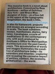 S,M,L,XL – Rem Koolhaas & Bruce Mau – The Monacelli Press – GOOD