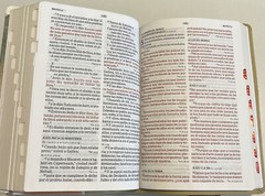 BIBLIA RVR1960 LETRA GRANDE 12pun.TAMANO MANUAL MULTICOLOR SIMIL PIEL CON INDICE