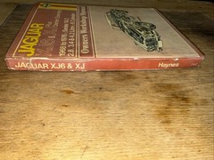 JAGUAR XJ6 1968-1986 Official Vintage 80s Haynes Repair Manual 242 – HARDCOVER