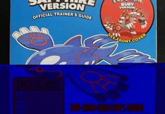 Pokemon Ruby and Sapphire Official Trainer’s Strategy Guide Brady Games GBA