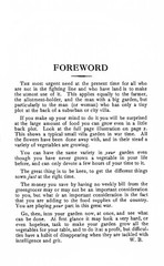 1915 War-Time Gardening How To Grow Your Own Food 64 Pages