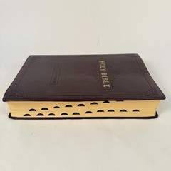 Holy Bible King James Version Religion Spiritual Faux Leather Bound Book