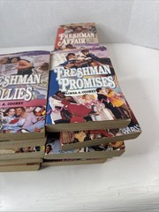 Vintage YA Freshman Dorm Series Lot of 16 Books 1990’s Linda A. Cooney Paperback