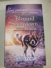 Blizzard Showdown (Alaska K-9 Unit, 8) Paperback – Large Print, by Shirlee McCoy
