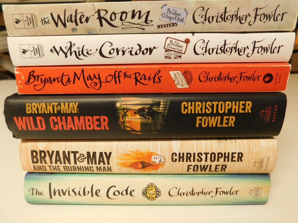 Christopher Fowler Lot of 6 books, 3pb 3hc Bryant & May, The Water Room